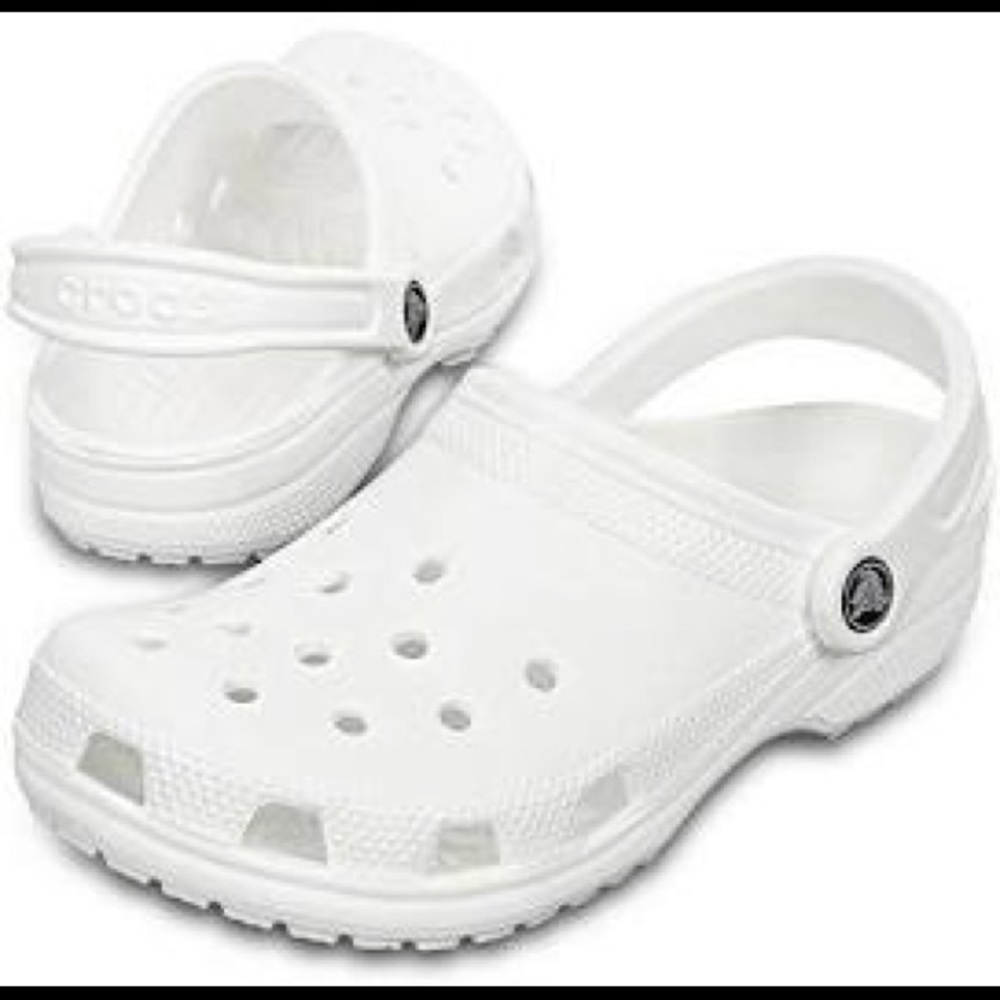 White CROCS